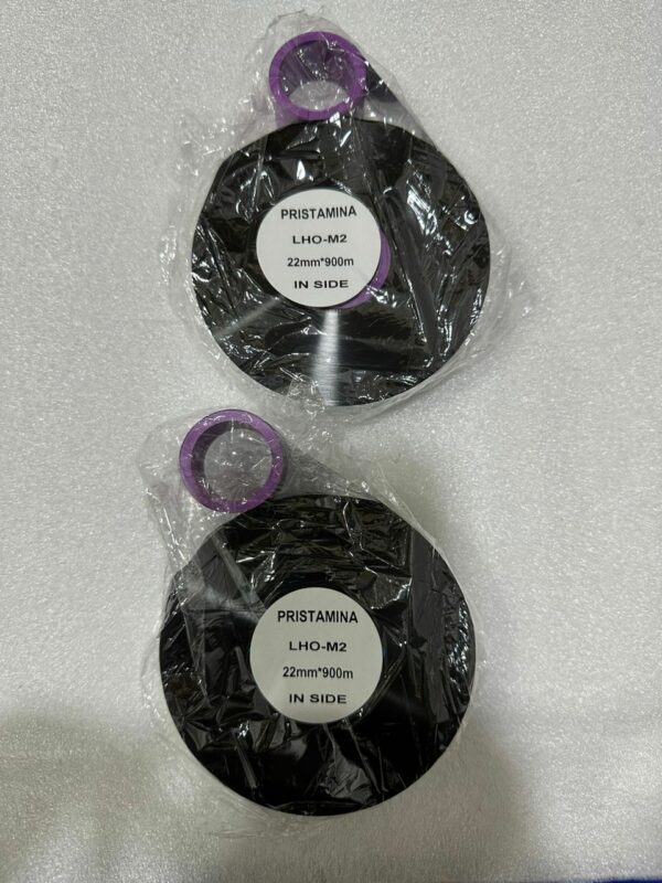 TTR Ribbon  LHO-M2 22mm x 900m (ink inside)