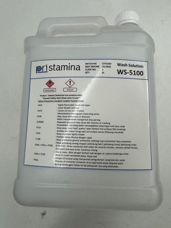 Washing Solution WS5100 (5 litre)