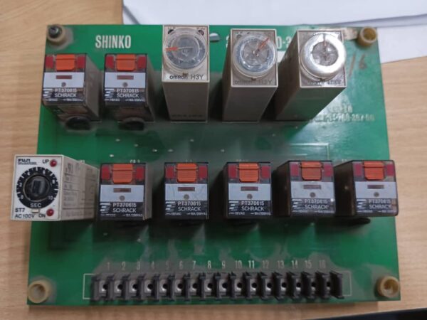 Refurbish 3 units of Shinko Timer Card